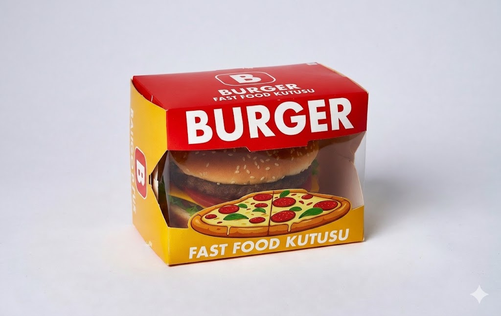 Burger / Fast Food Kutusu